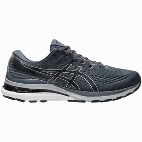 Asics Gel Foundation Shoes Men's Asics GEL-Kayano 28, Carrier Grey/Black, 9.5 D Medium