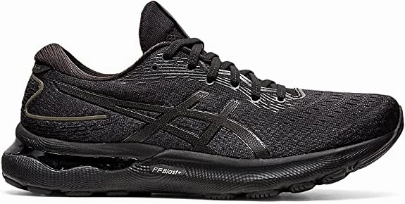 Men's Asics Gel-Nimbus 24, Black/Black, 13 4E Extra Wide Asics Solution Speed Ff 3 Tennis Shoes Reviews