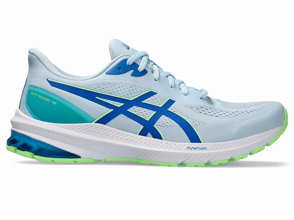 Asics Shoes Selector Men's Asics GT-1000 12, Lite-Show/Sea Glass, 9 D Medium