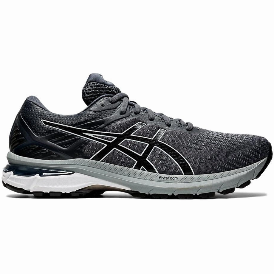 Asics Gel Quantum 180 2 Running Shoe Men's Asics GT-2000 9, Carrier Grey/Black, 12 2E Wide