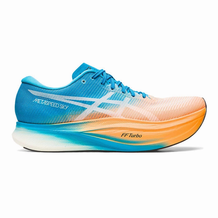 Asics Gel-kayano Running Shoes Men's Asics Metaspeed Sky , Orange Pop/Island Blue, 10 D Medium