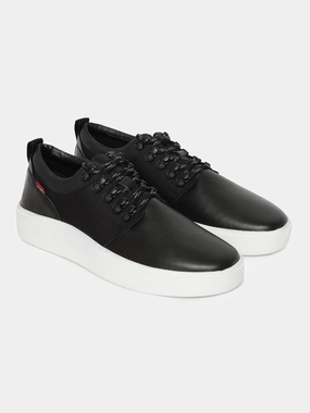 Country Casuals Shoes Men's Black Solid Shoes