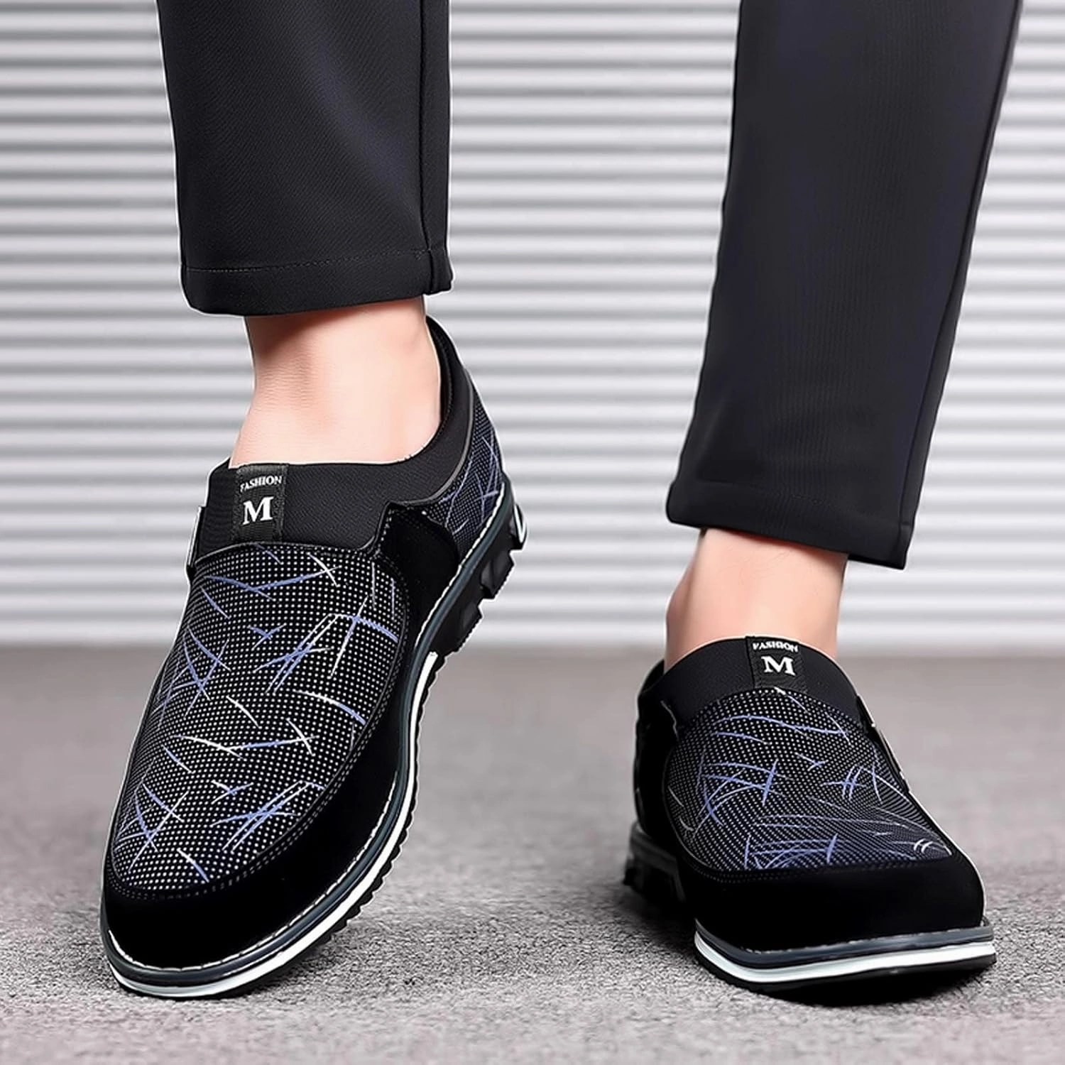 Men's Dress Shoe Size 13 Fashion Style Men's Breathable Comfortable Business Slip On Work Leisure Mens Business Shoes Best Casual Shoes To Wear With Jeans