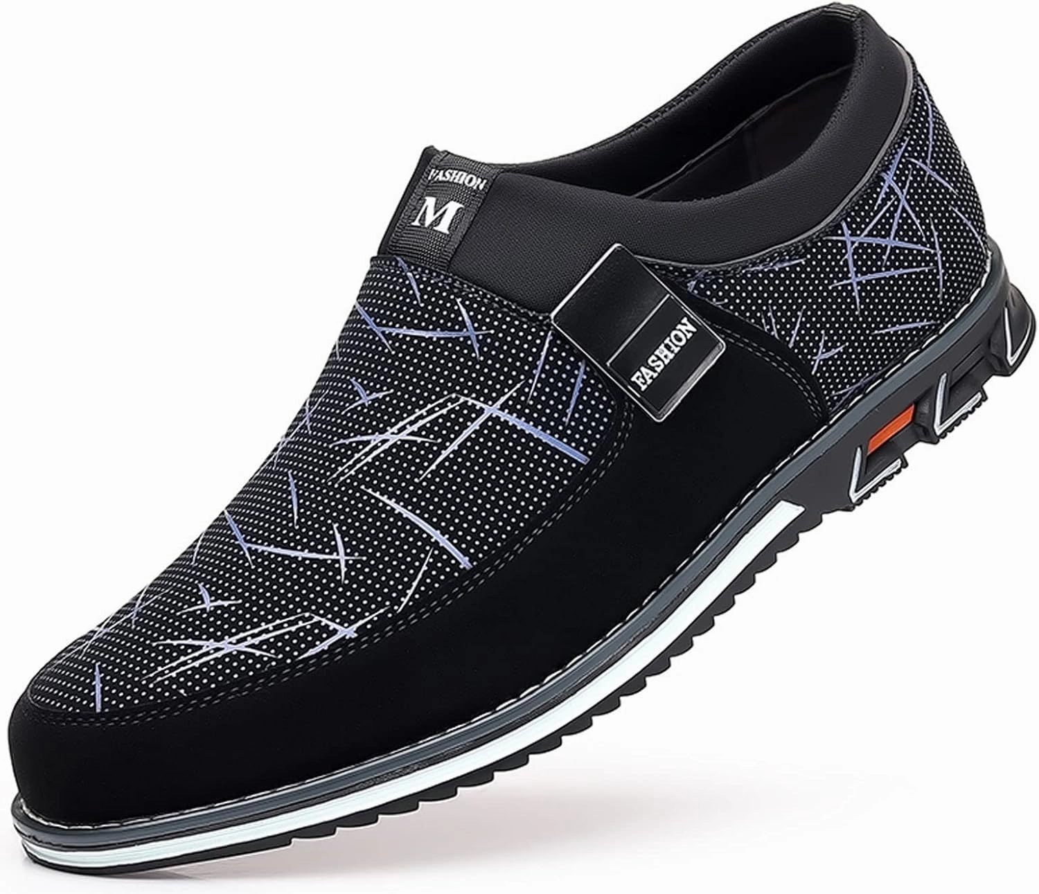 Casual Fashion Breathable Canvas Shoes Men's Dress Shoe Size 13 Fashion Style Men's Breathable Comfortable Business Slip On Work Leisure Mens Business Shoes