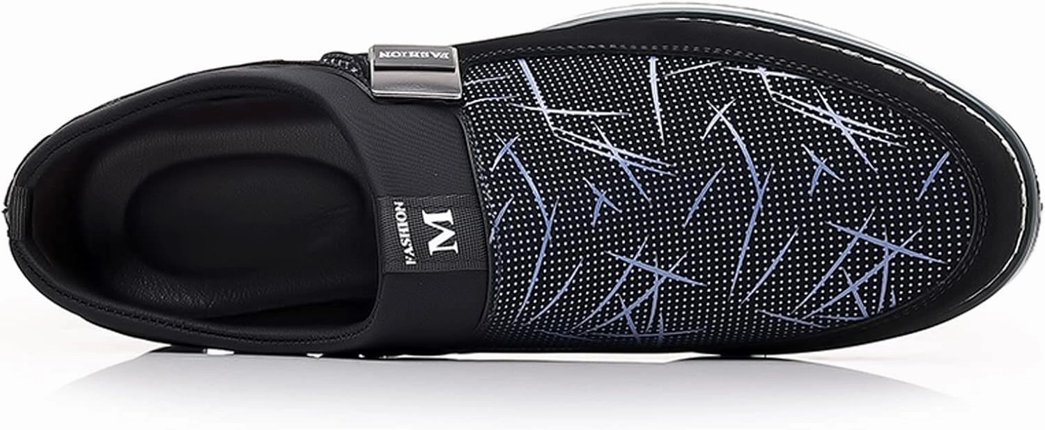 Casual Geox Shoes Men's Dress Shoe Size 13 Fashion Style Men's Breathable Comfortable Business Slip On Work Leisure Mens Business Shoes