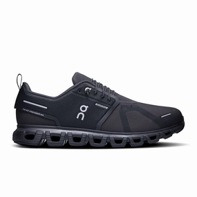 Men's On Cloud 6 Waterproof Shoe in Black | Black Waterproof Paddling Shoes