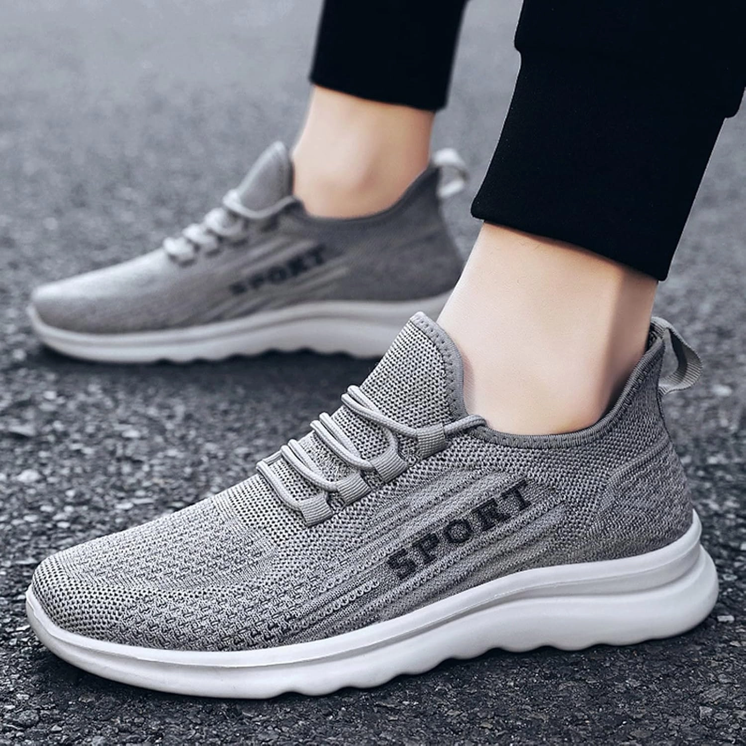 Men's Shoes Mens Slip on Shoes Tennis Shoe for Men Slip on Shoe for Men Sport Casual Sneaker Best Sneakers For Retail Workers