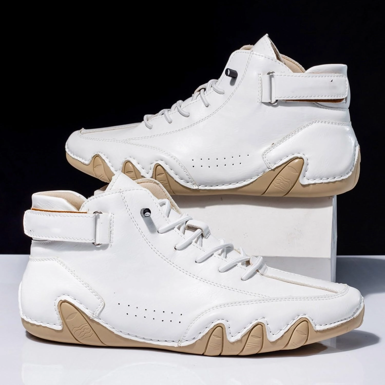 White Sneakers With Suit Men's Sneakers Men's Fashion Sneakers Sneaker for Men Slip on Shoe for Men Casual Sport Sneaker