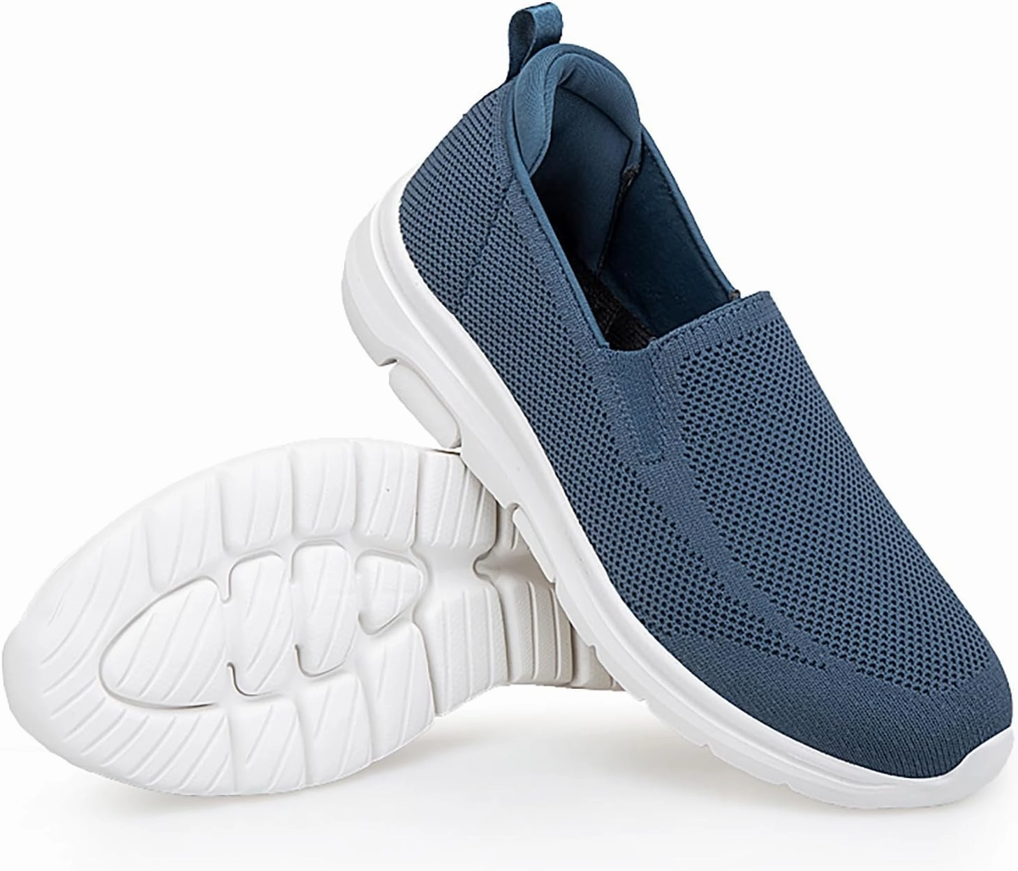 V2k Run Casual Shoes Men's Tennis Shoes Mens Running Shoes Slip-on Walking Sneakers Lightweight Breathable Casual Soft Sole Sports Shoes