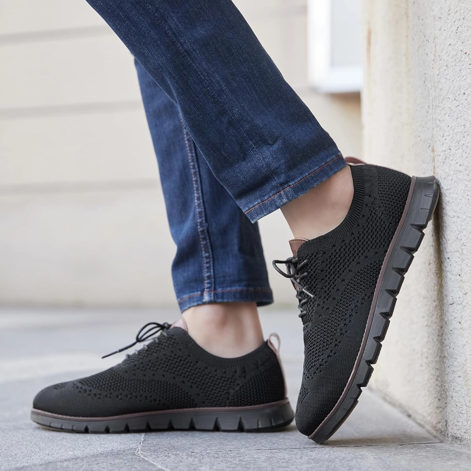 Air Max Dn8 Casual Shoes Men's Wide Casual Dress Shoes Business Casual Sneaker Shoes for Men