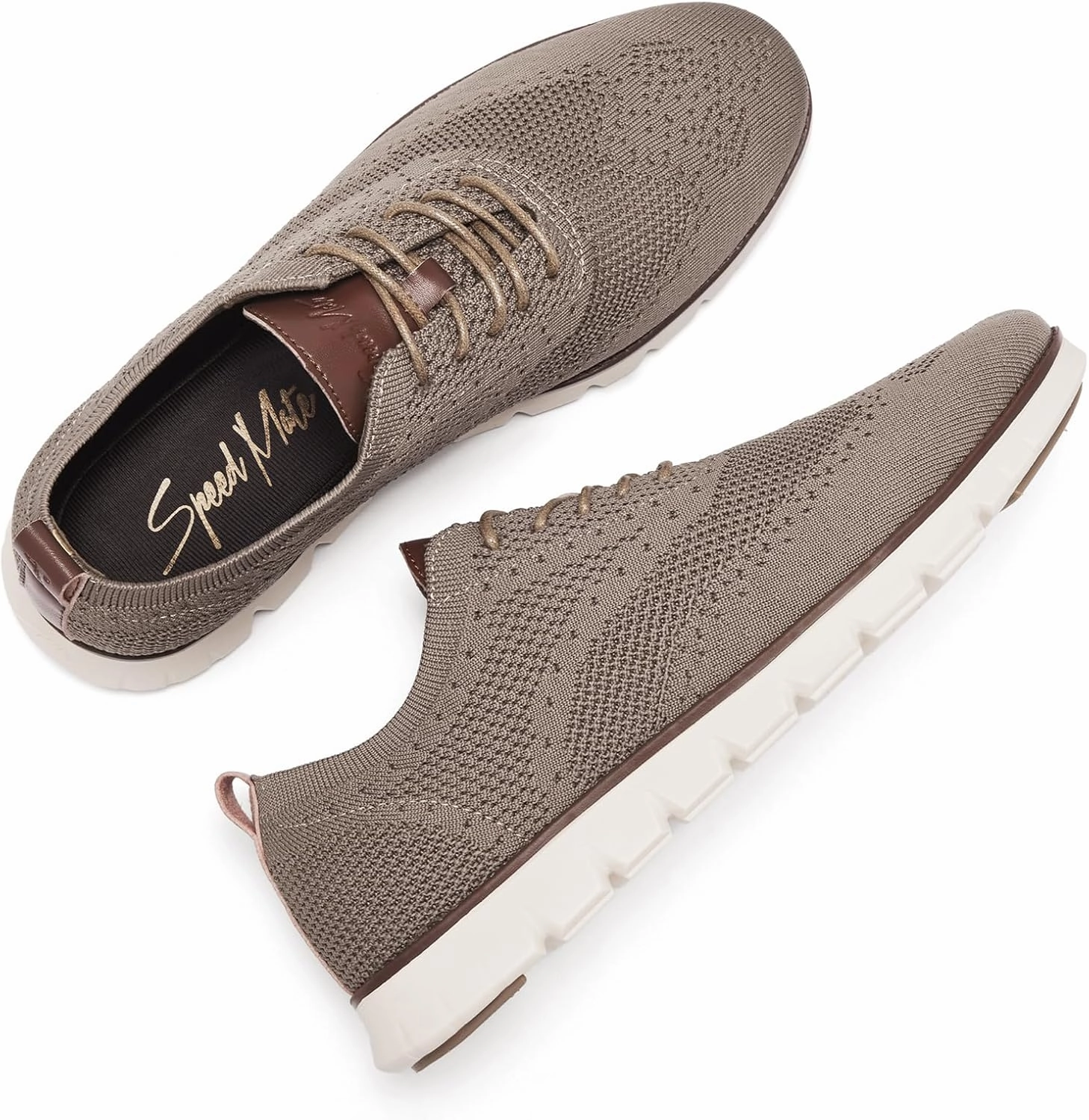 Men's Wide Casual Dress Shoes Business Casual Sneaker Shoes for Men European Style Casual Shoes