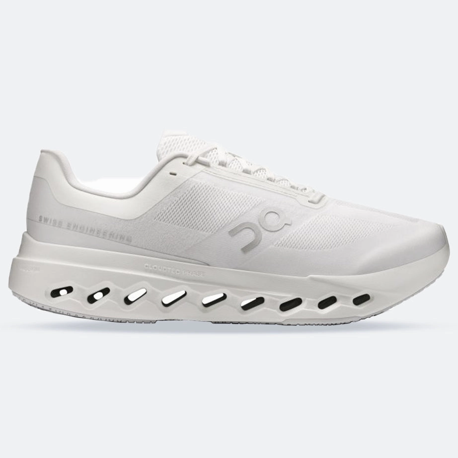 Champion Cross Trainer Shoes Men's Wide Fit On Cloudsurfer Next Wide Training Shoes - White/White