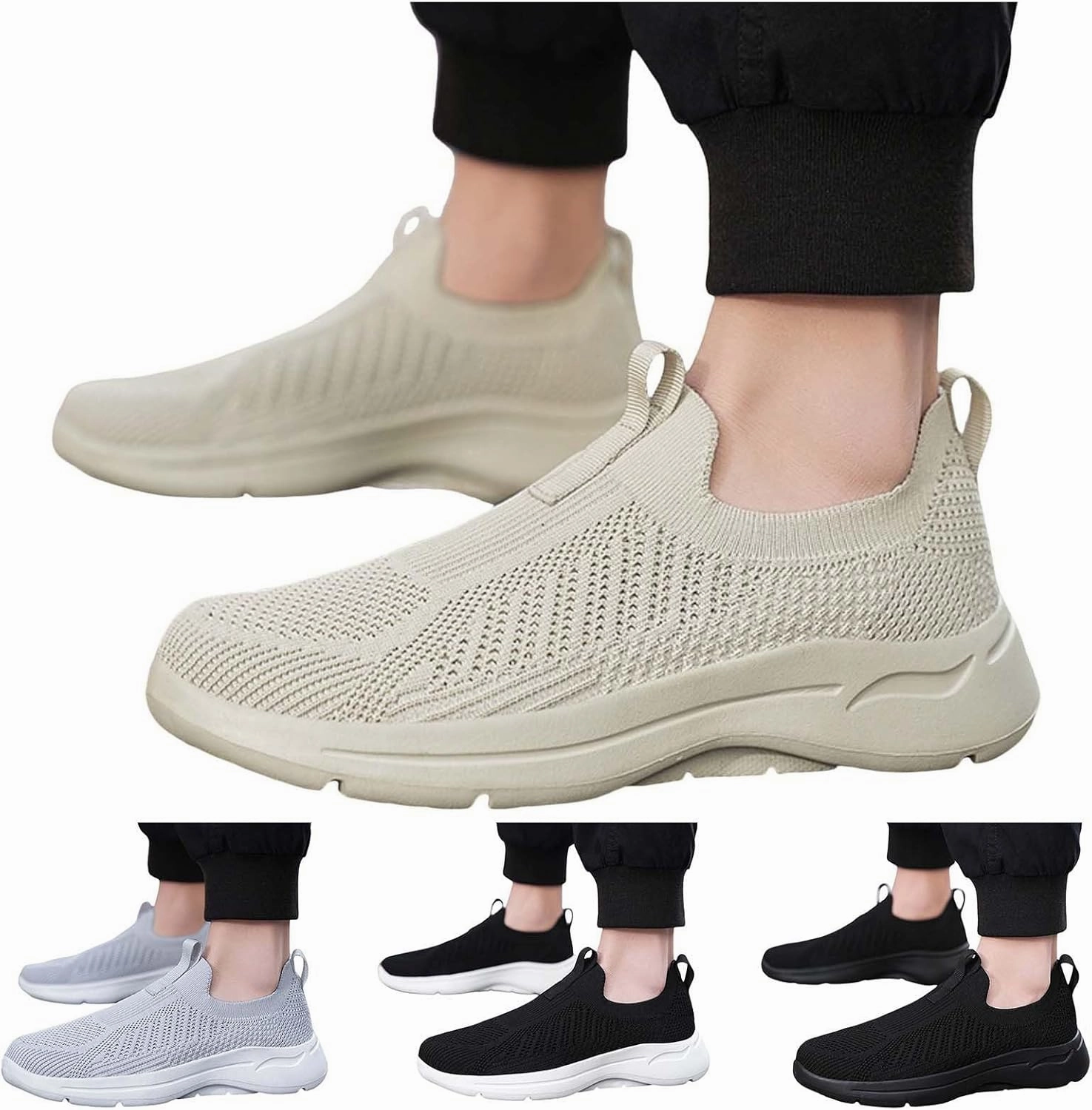 Sneakers On Power Lines Men Tennis Shoes Mens Slip On Sneakers Men's Walking Shoes Athletic Sneakers Lightweight Workout Shoes Athletic Shoes