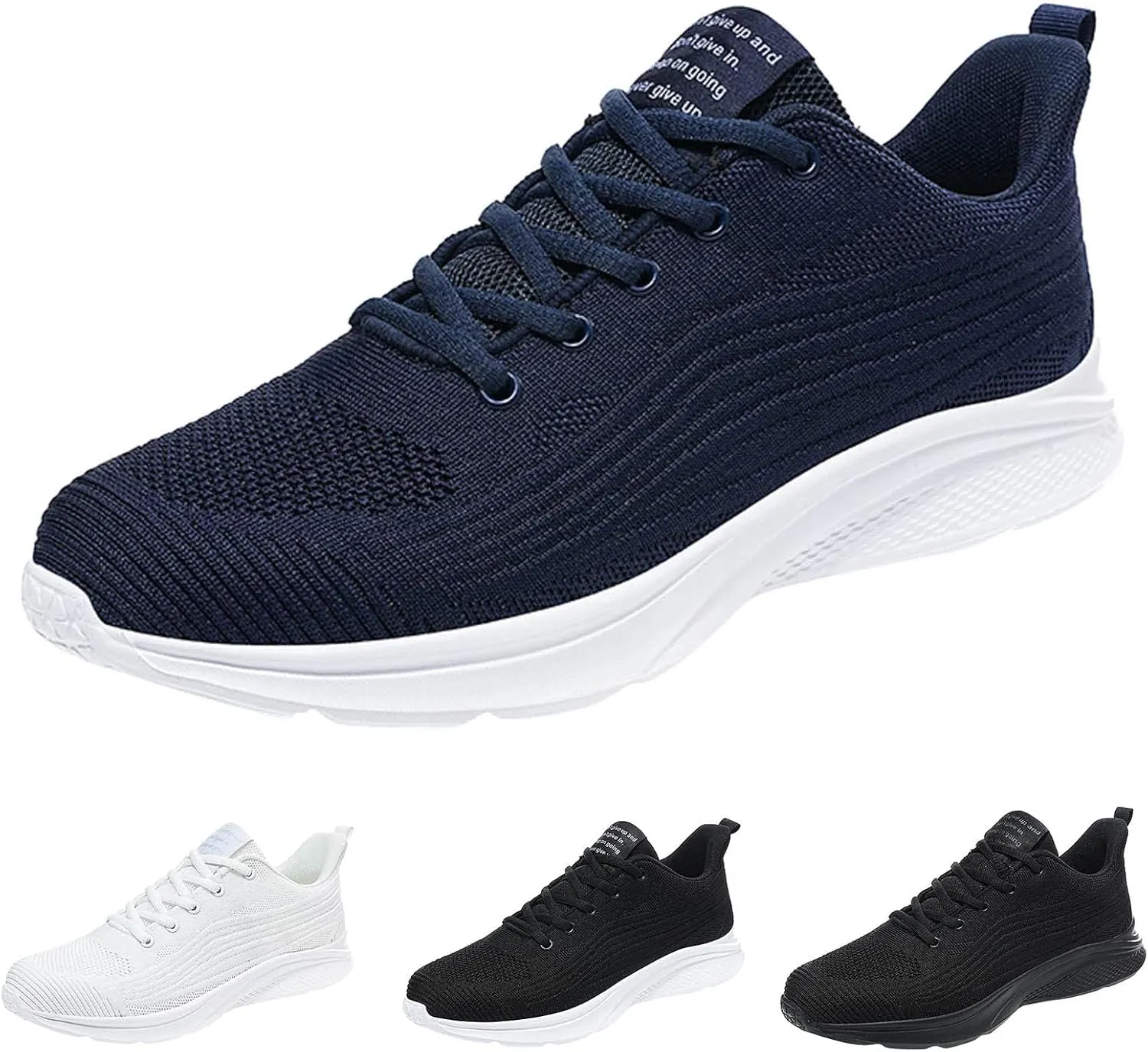 Mens Athletic Shoes Men's Sneakers Slip on Shoe for Men Shoe for Men Breathable Running Trail Sneaker Good Sneakers For Walking