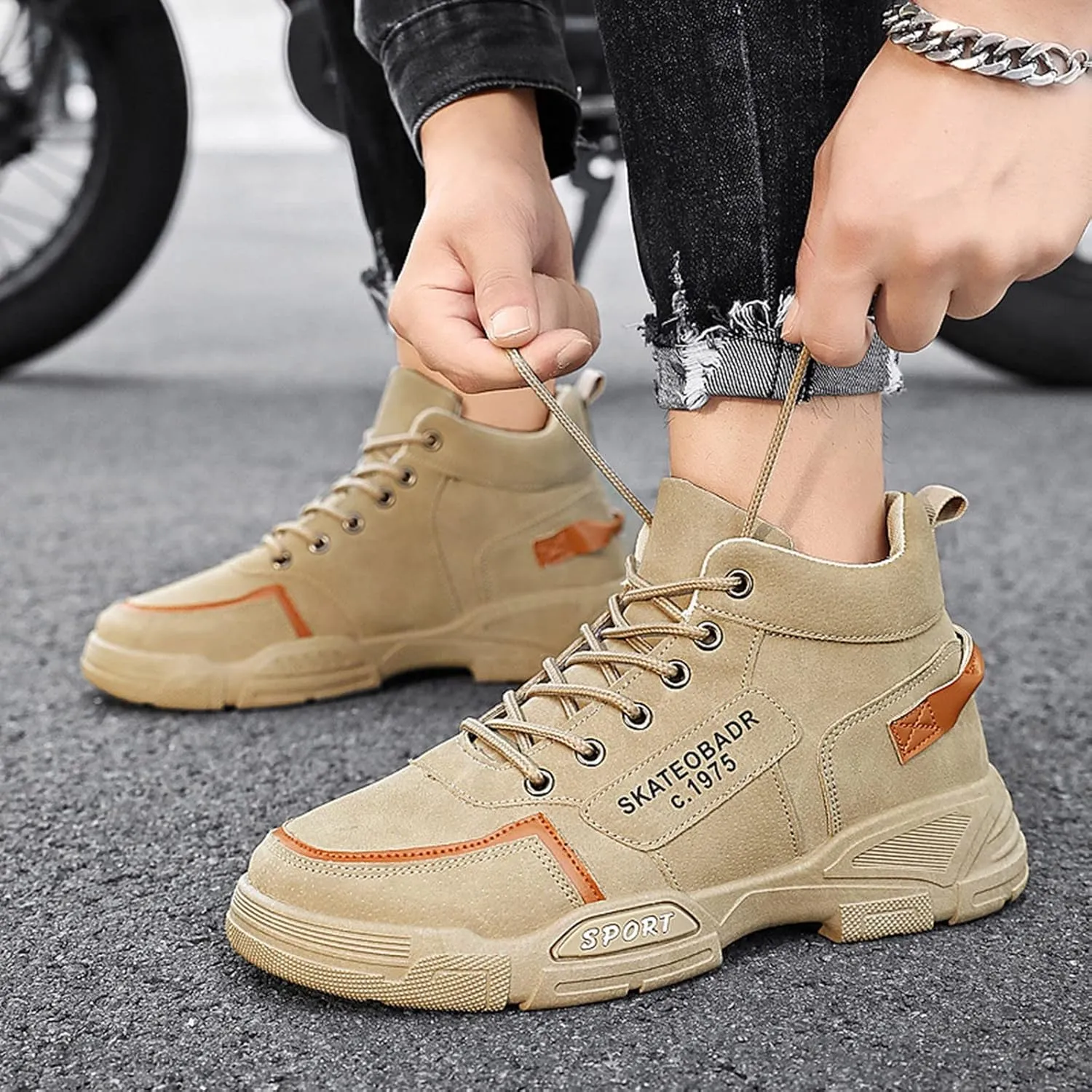 Men's Fashion Sneakers Mens Tennis Shoes Shoe for Men Slip on Shoe for Men Sport Mesh Sneaker Stephon Marbury Sneakers