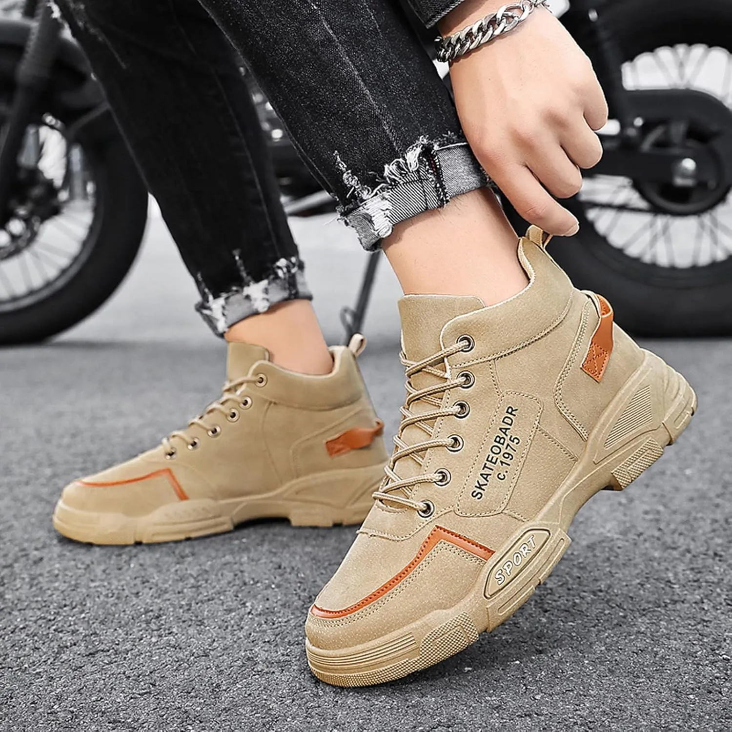 Men's Fashion Sneakers Mens Tennis Shoes Shoe for Men Slip on Shoe for Men Sport Mesh Sneaker Sneakers Plantar Fasciitis