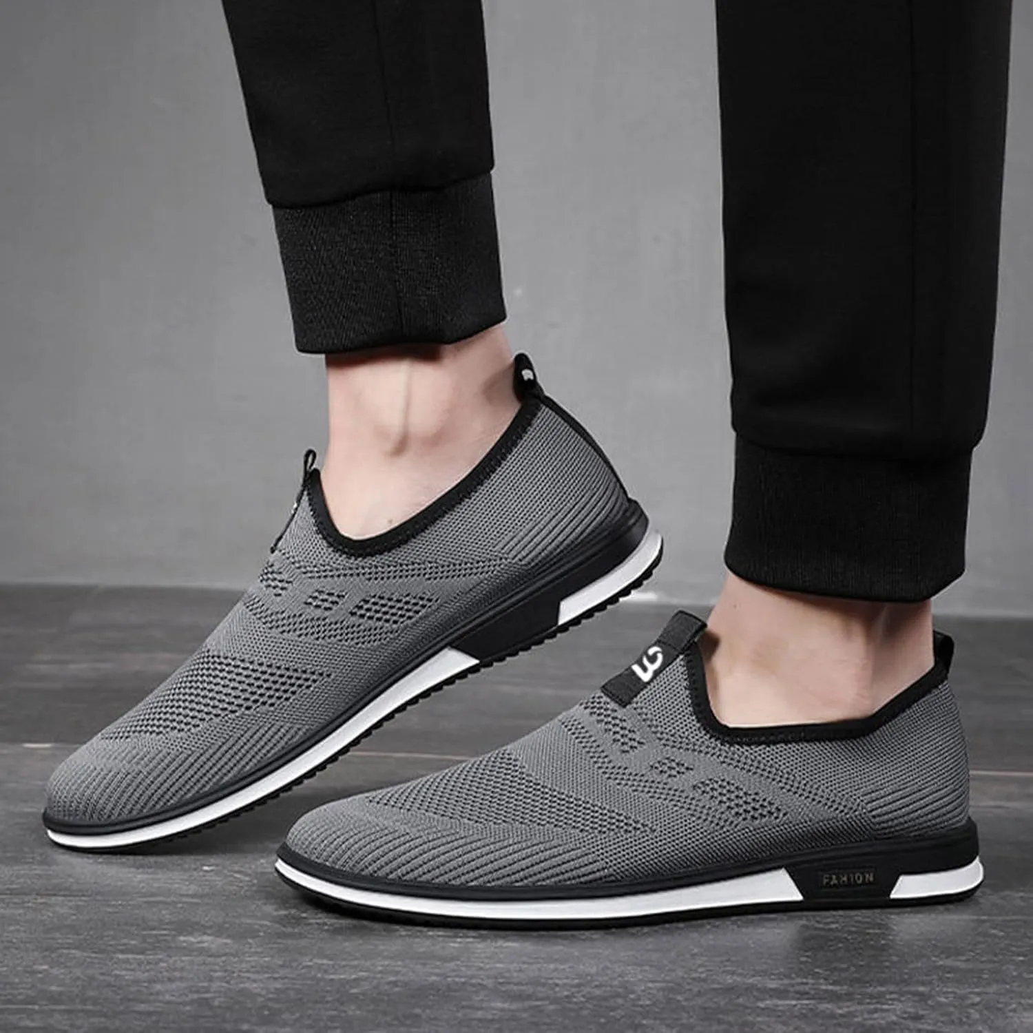 Best Sneakers With Jeans Mens Slip on Shoes Men's Sneakers Shoe for Men Tennis Shoe for Men Running Trail Lightweight Sneaker