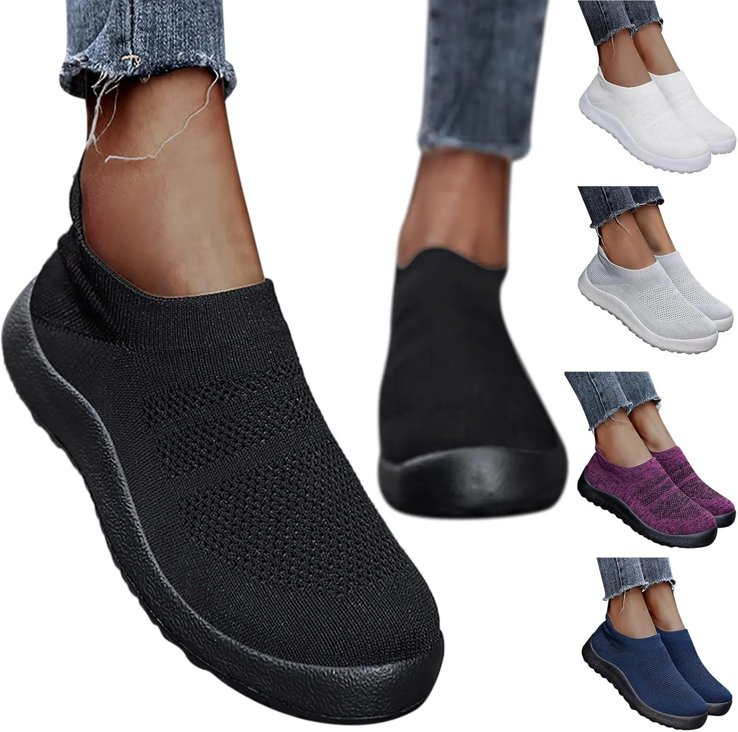 Mens Walking Shoes Mens Slip on Shoes Tennis Shoe for Men Shoe for Men Breathable Sport Sneaker Jordan 1 Sneakers