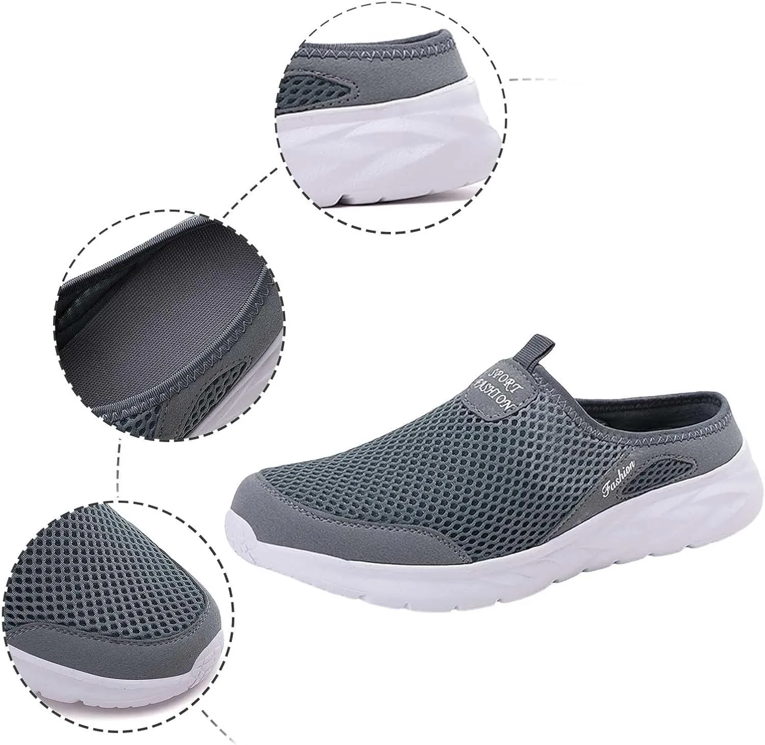 Good Sneakers For Hiking Mens Walking Shoes Men's Sneakers Walking Shoe for Men Tennis Shoe for Men Breathable Mesh Sneaker