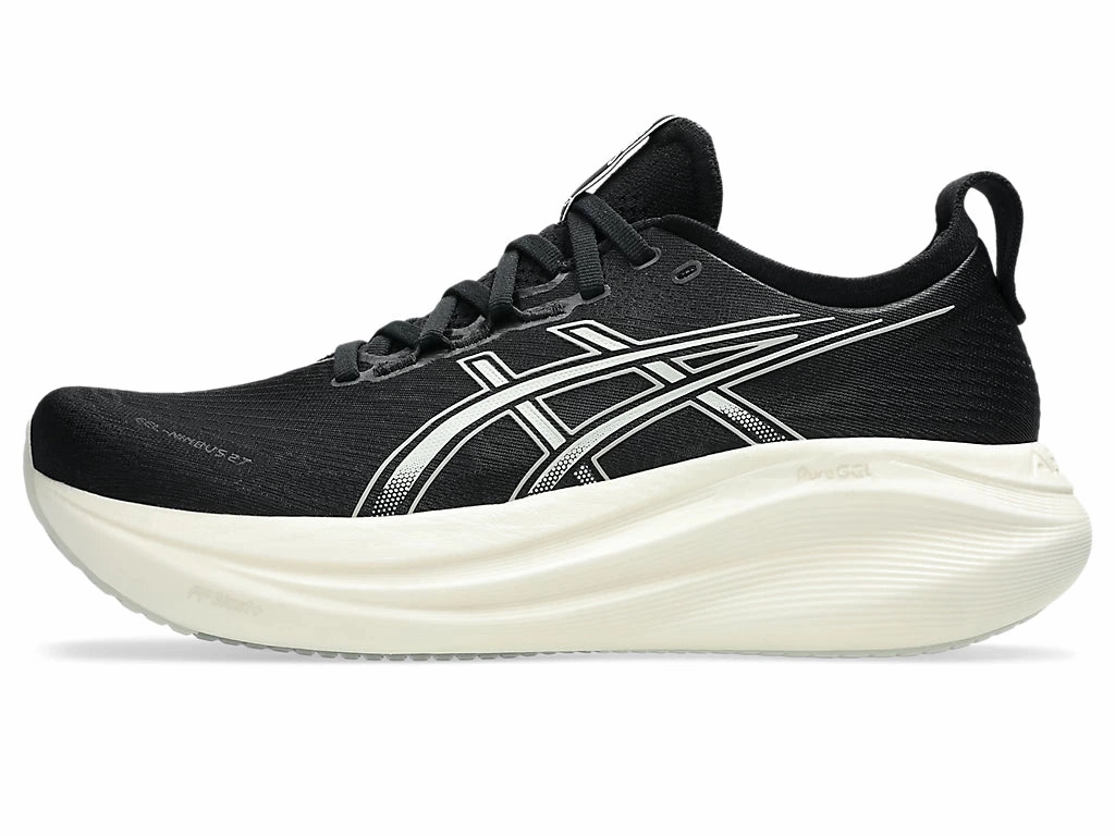 High Heels Porn Hd Mens ASICS Gel Nimbus 27 - Black/Lake Grey