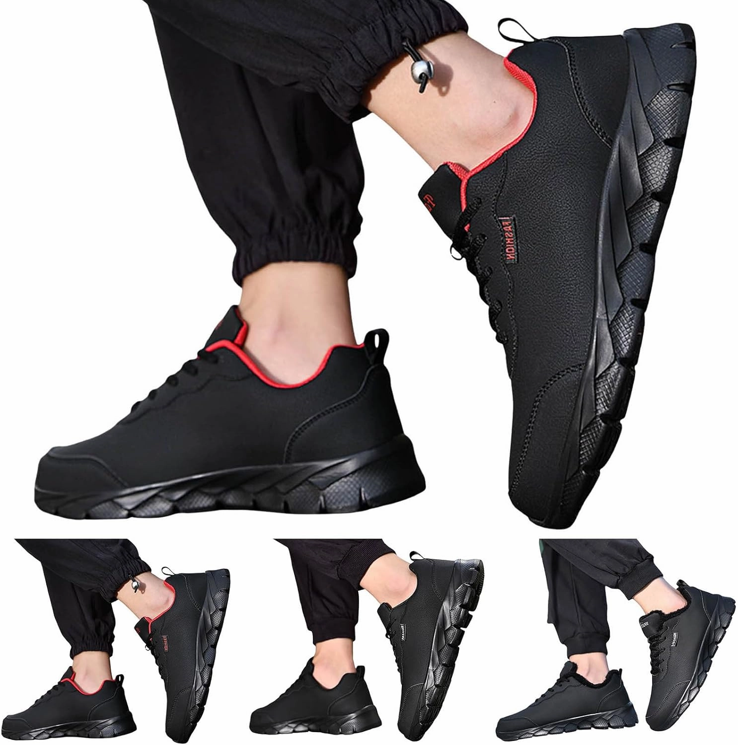 Mens Athletic Shoes Running Shoes Mens Walking Shoes Non Slip Running Shoes Slip on Sneakers Tennis Shoes for Men Best Running Shoes For Knee Problems