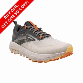 Maximum Cushion Trail Shoe Mens Cascadia 17  Chateau Grey/Forged Iron (D Width)