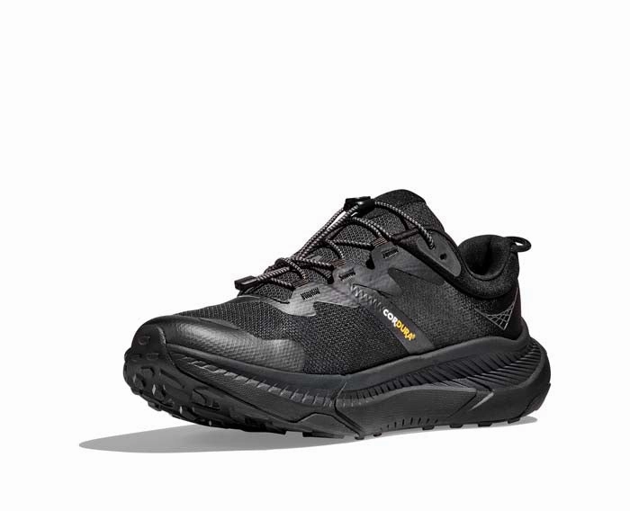 Adelaide Mens Hoka Transport in Black/Black