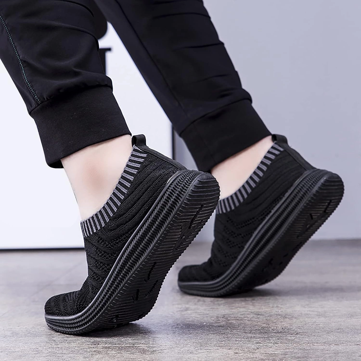 Mens Slip on Shoes Men's Sneakers Shoe for Men Tennis Shoe for Men Running Trail Lightweight Sneaker Slip On Sneakers Summer