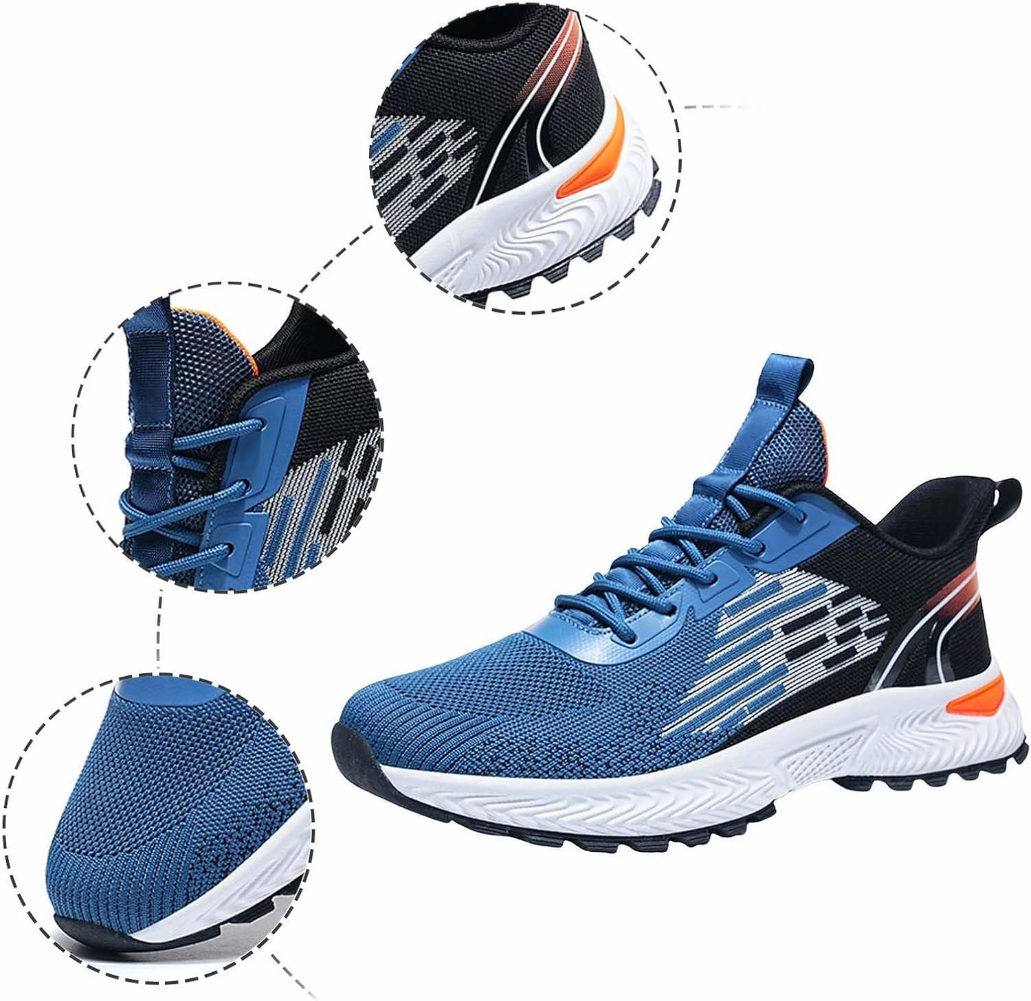 Mens Slip On Tennis Shoes Men's Athletic Shoes Sneakers for Men Running Sneakers Lightweight Walking Sports Tennis Shoes Marni Sneakers