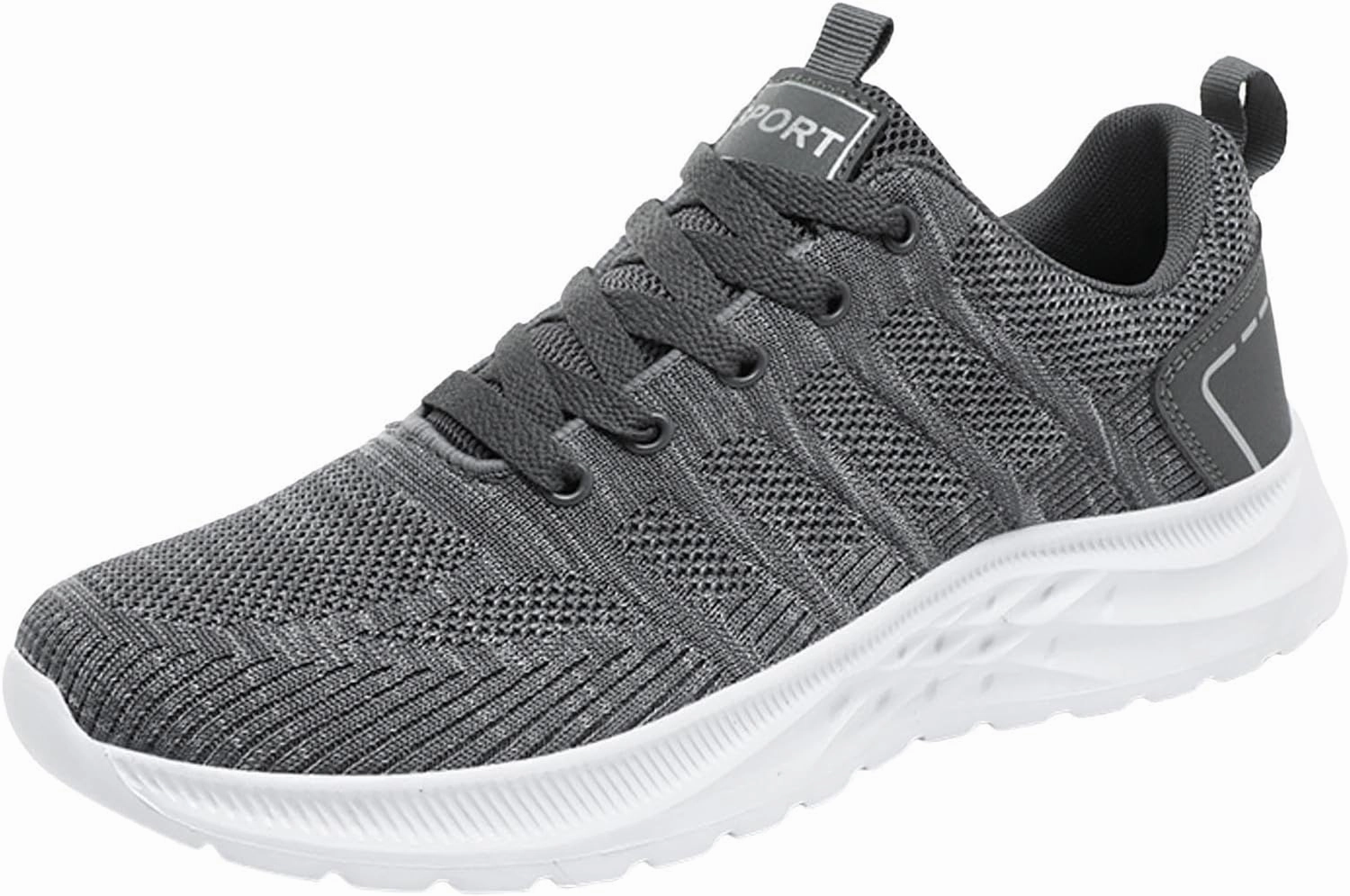 Mens Slip On Tennis Shoes Walking Shoes Men's Walking Sneakers Mens Running Shoes Tennis Sneakers Casual Sport Shoes Best Shoe For Long Distance Running