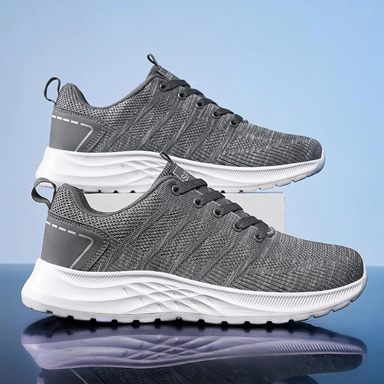 Mens Slip On Tennis Shoes Walking Shoes Men's Walking Sneakers Mens Running Shoes Tennis Sneakers Casual Sport Shoes 2e Width Running Shoes