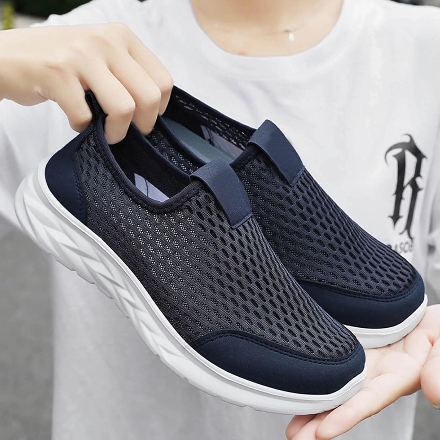 Mens Tennis Shoes Men's Running Shoes Lightweight Breathable Walking Shoes Non Slip Sneakers Mesh Casual Sports Shoes Best Running Shoes 2025 Prices Comparison