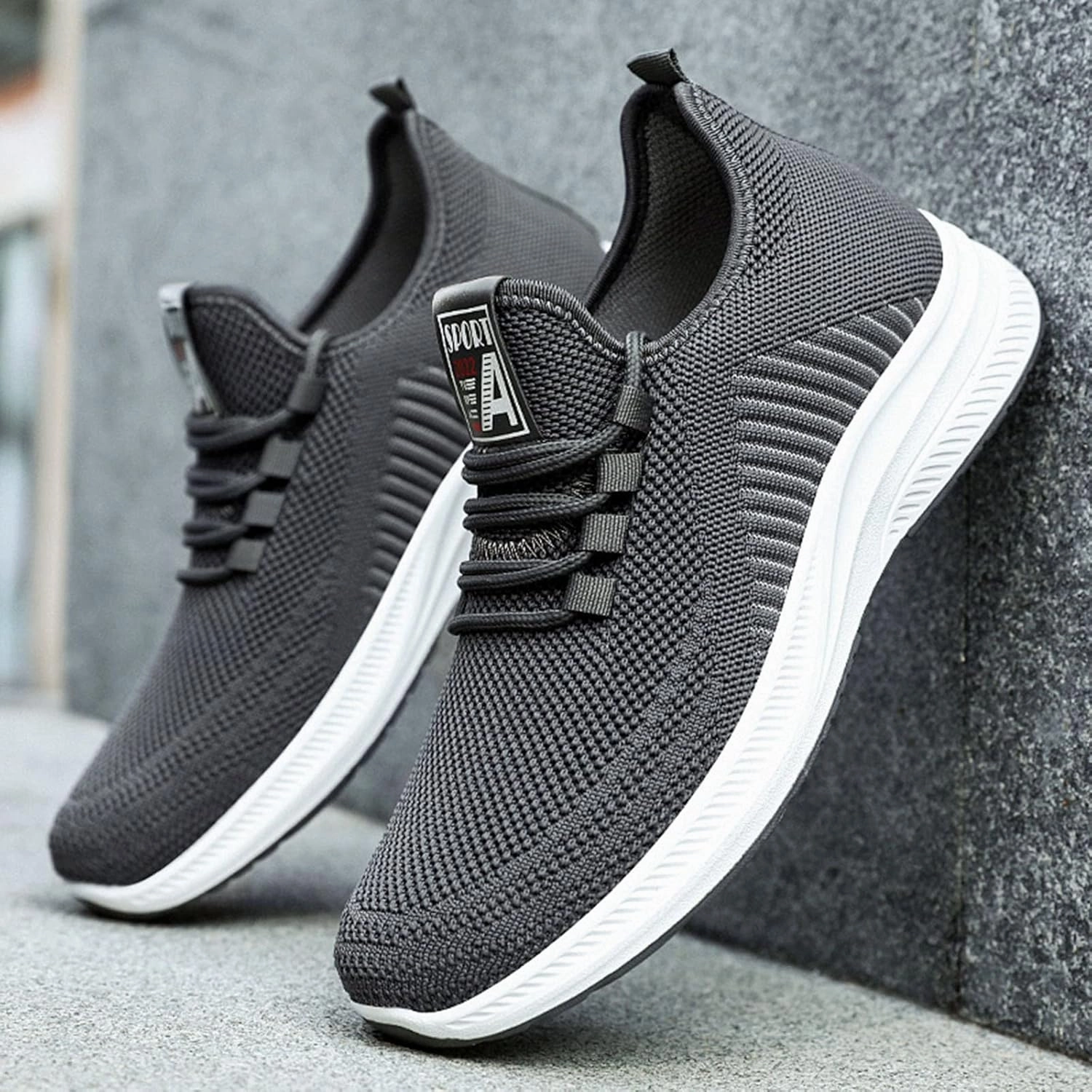 Mens Tennis Shoes Mens Slip on Shoes Sneaker for Men Slip on Shoe for Men Comfortable Running Trail Sneaker Elegant Sneakers