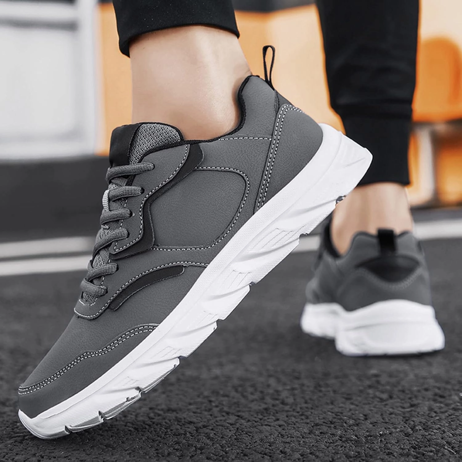 Casual Shoes Uae Mens Tennis Shoes Mens Walking Shoes Sneaker for Men Slip on Shoe for Men Running Trail Athletic Gym Sneaker