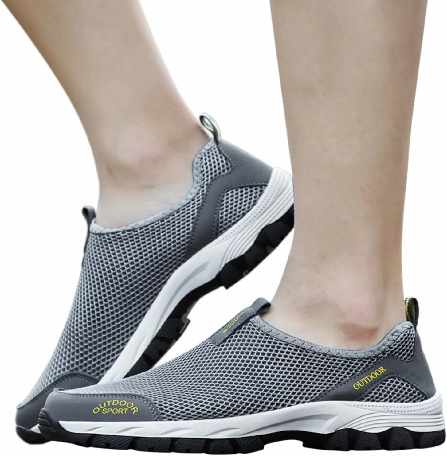 Stretch Laces For Sneakers Mens Walking Shoes Mens Slip on Shoes Tennis Shoe for Men Shoe for Men Breathable Sport Sneaker