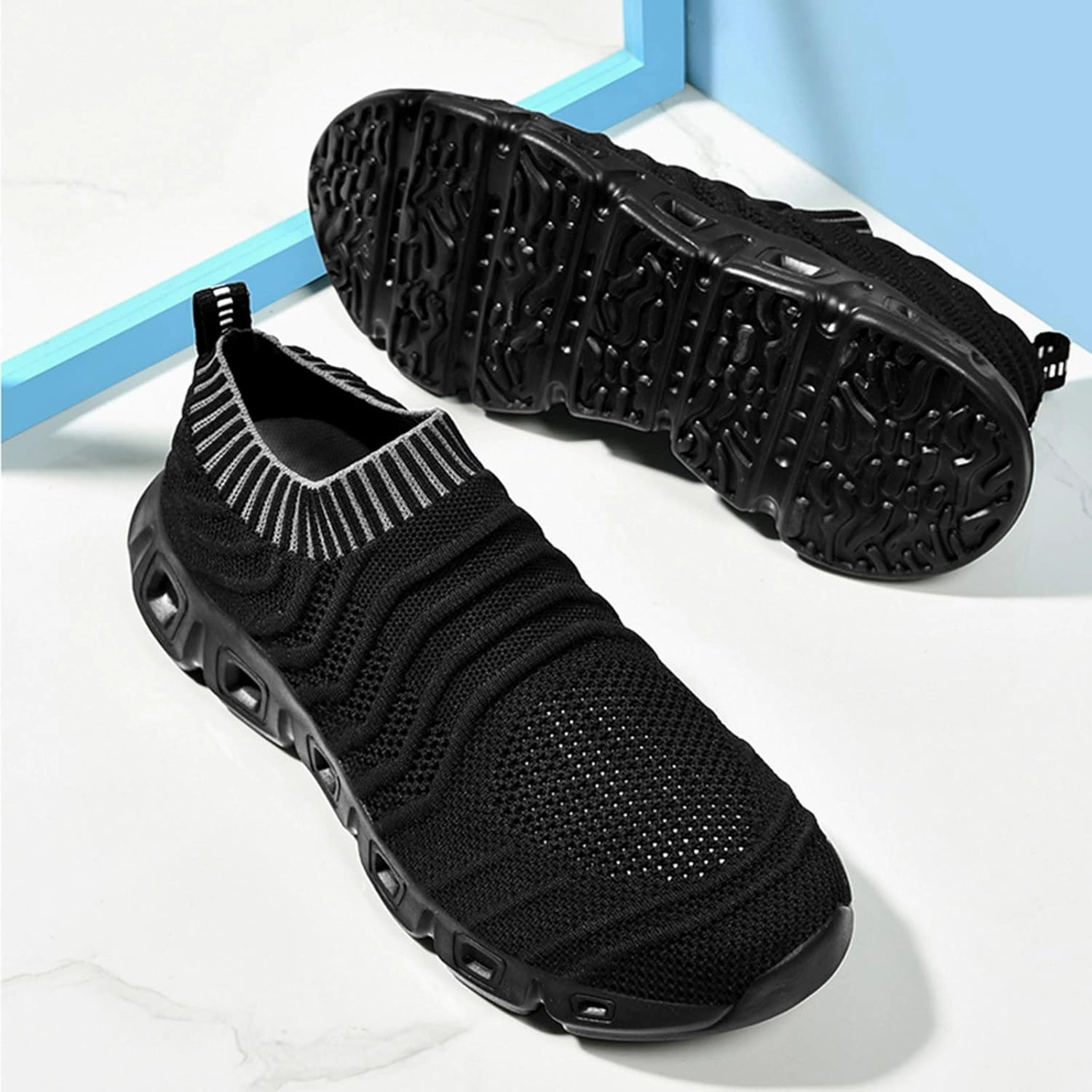 Casual Dillards Shoes Mens Walking Shoes Mens Tennis Shoes Slip on Shoe for Men Walking Shoe for Men Breathable Comfortable Sneaker