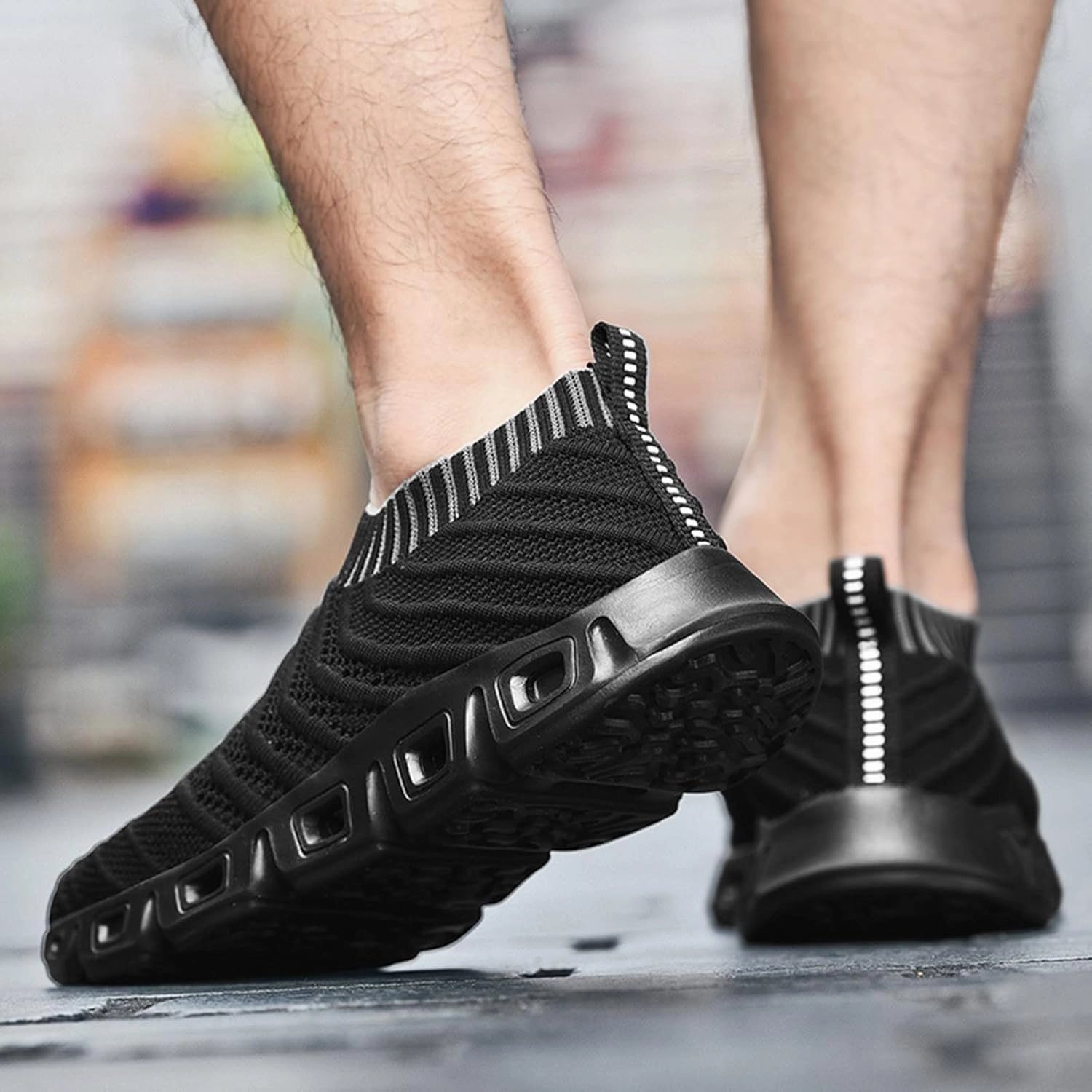 Mens Walking Shoes Mens Tennis Shoes Slip on Shoe for Men Walking Shoe for Men Breathable Comfortable Sneaker Meaning Of Casual Shoes