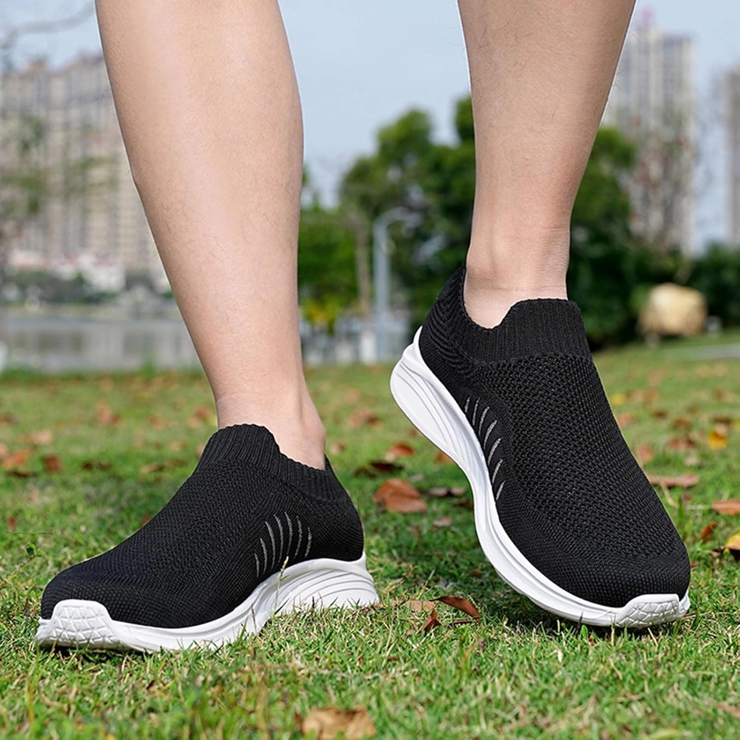 Mens Walking Shoes Mens Tennis Shoes Tennis Shoe for Men Sneaker for Men Lightweight Sport Sneaker Wedge Heel Sneakers