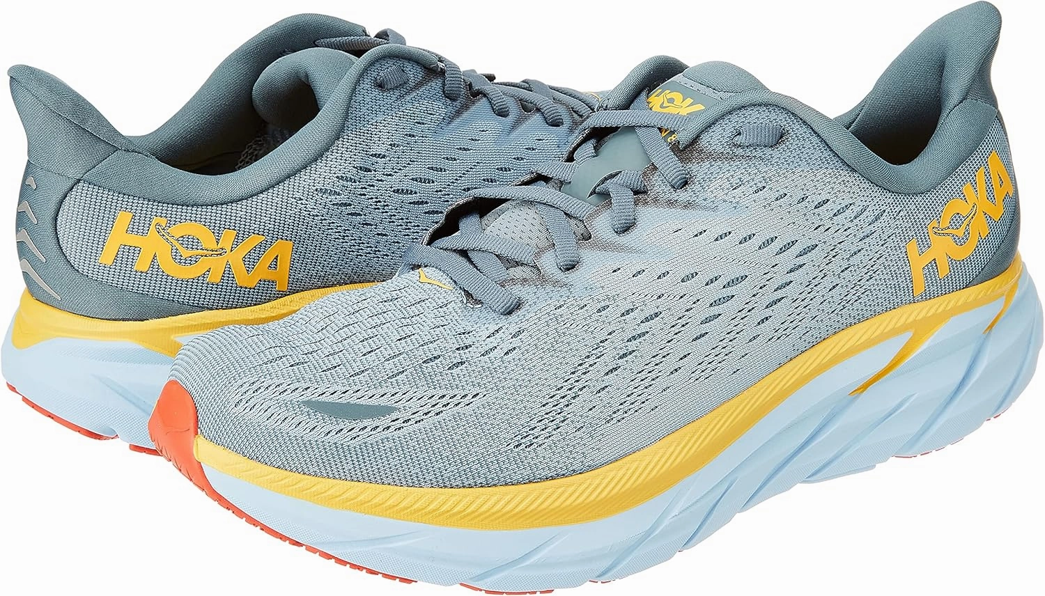 HOKA ONE ONE Men's Clifton 8 Running Shoes, 0 Shoes Sweden