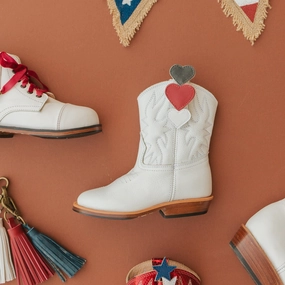 MK221314 - Charm Hearts for Kicker Boots [Leather Accessory] Fish Boots