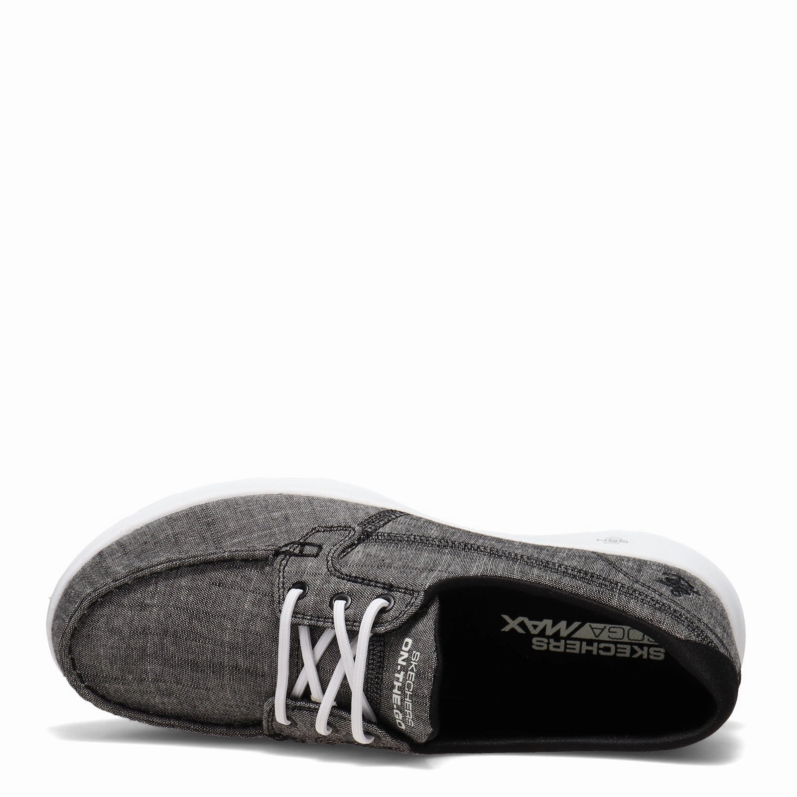 Canvas Slip On Deck Shoes Women's Skechers Performance, GOwalk Lite - Isla Boat Shoe