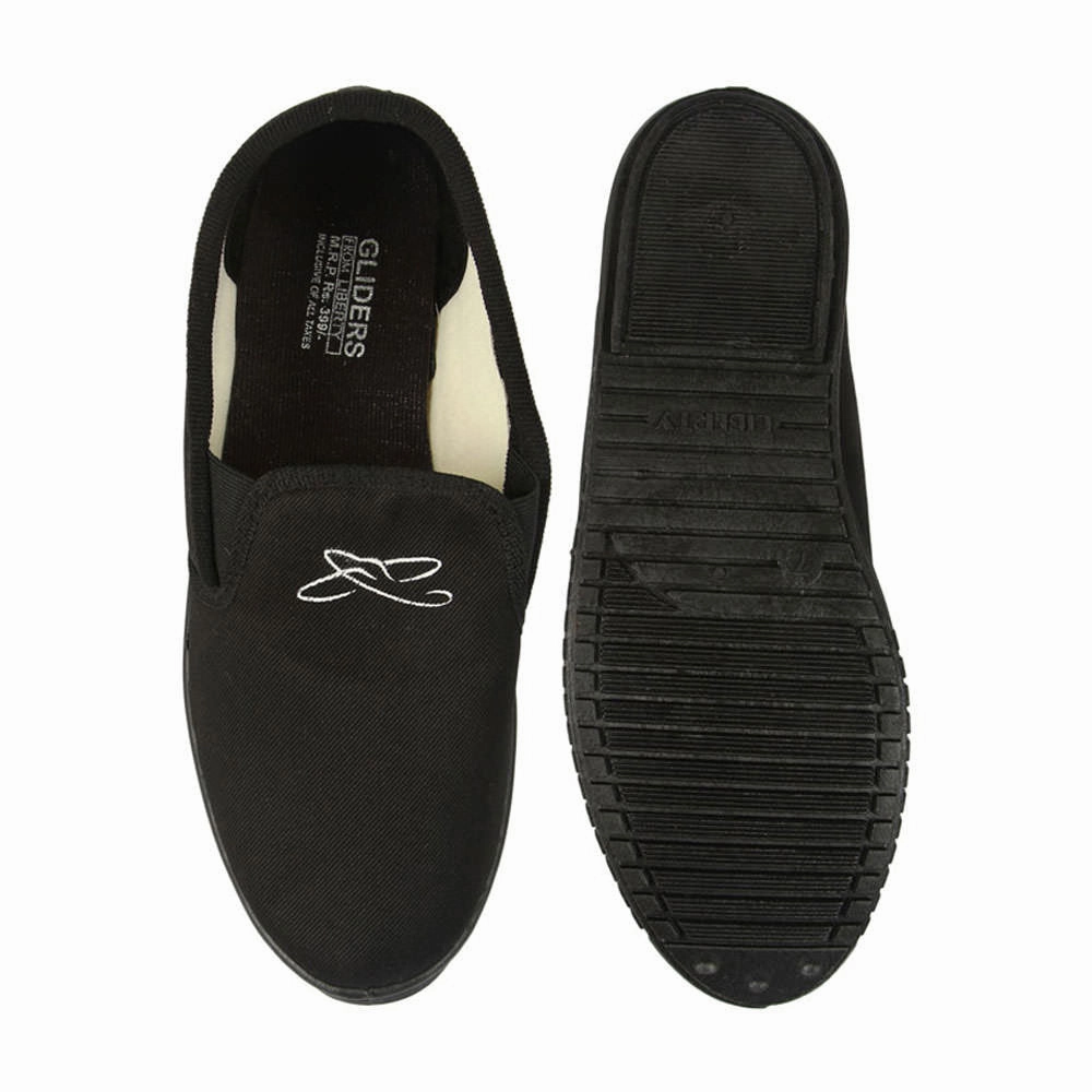 New Balance 57-40 Casual Shoes Gliders Casual Black Slip on Moccasins Shoes For Men JOGGING-E By Liberty