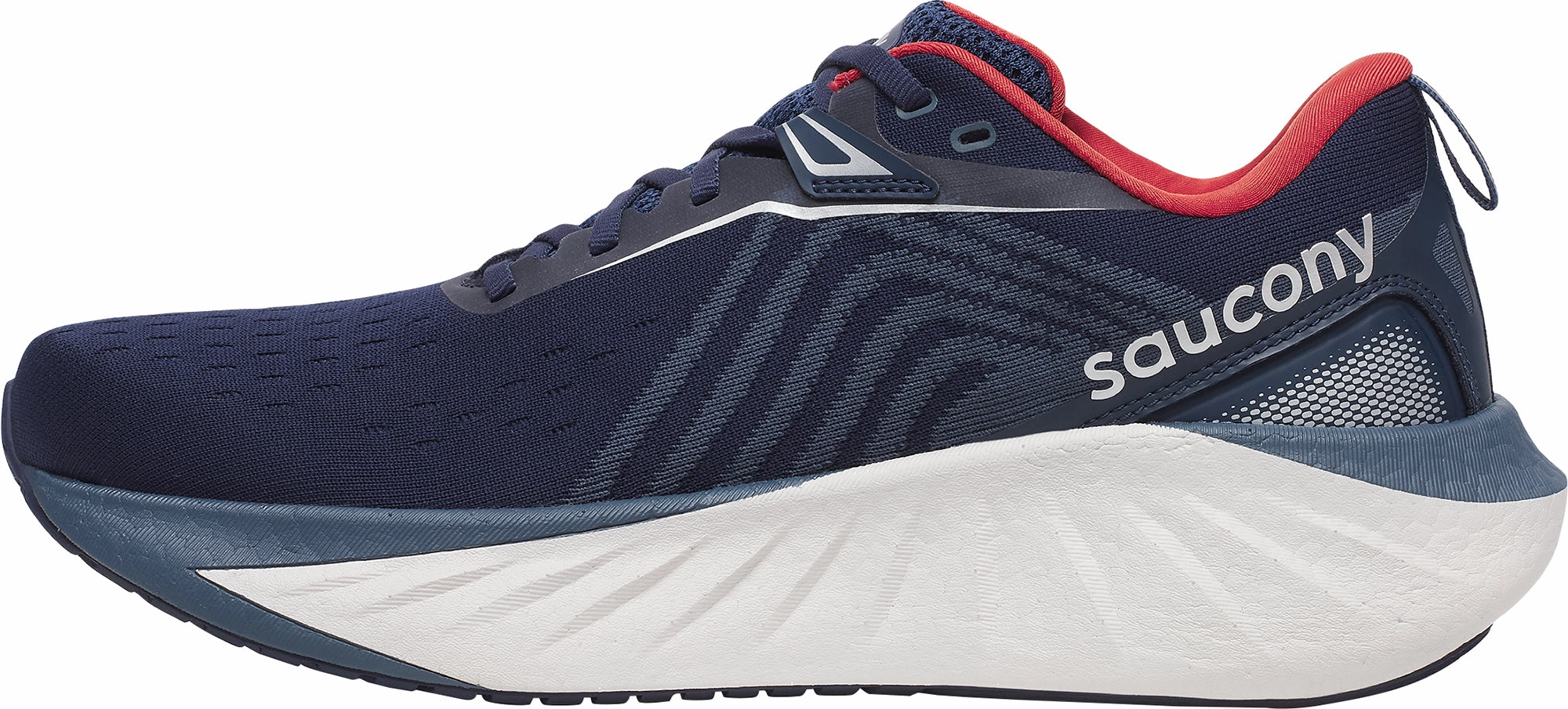 Saucony Triumph 22 Mens Running Shoes - Blue Best Running Shoes On The Market