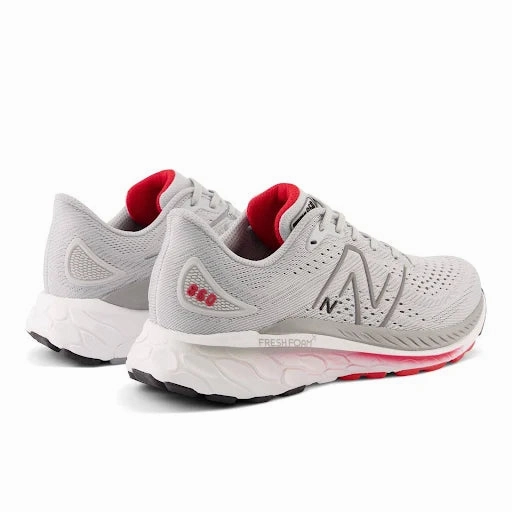 New Balance Mens 860S13- Light Aluminum/True Red/Black (M860S13) Espadrilles Flip Flop Sandals