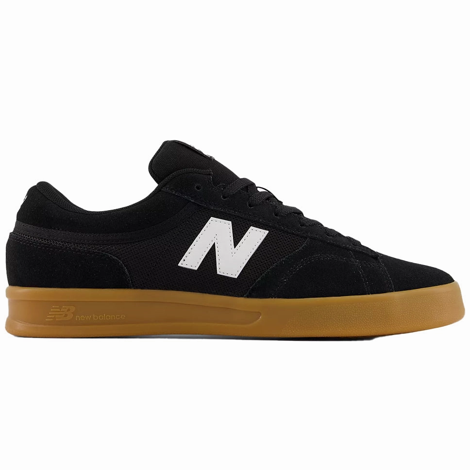 Skate Shoes Lace Tying New Balance Numeric 430 Black Gum Shoes