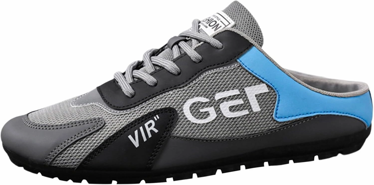 New Men's Shoes Trend Versatile Casual Shoes Lazy Man Half Slipperboard Shoes Shoes Mens Slip on Casual Shoes Size 9 Men's Sh Merrell Casual