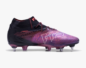 Walstar Soccer Cleats PUMA Future 8 Ultimate Mxsg Spft Ground Soccer Shoes - Black/White/Glowing Red