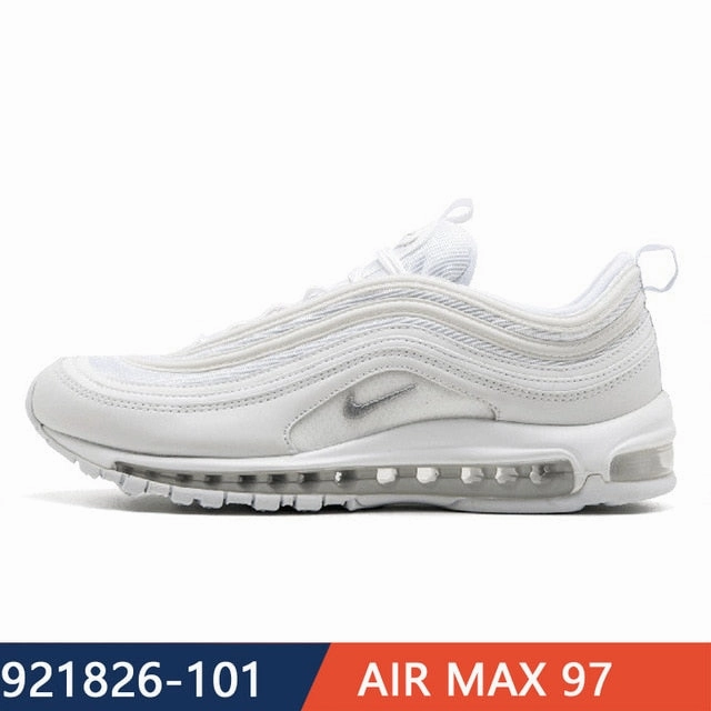 Nike AIR MAX 97 New Arrival Air Cushion  Women Running Shoes Comfortable Breathable Motion Casual Sports Sneakers #921826 Best Gore Tex Trail Shoes