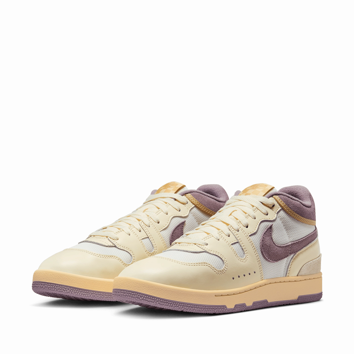 Zips Tennis Shoes Nike Attack 'Sail and Taupe Grey'