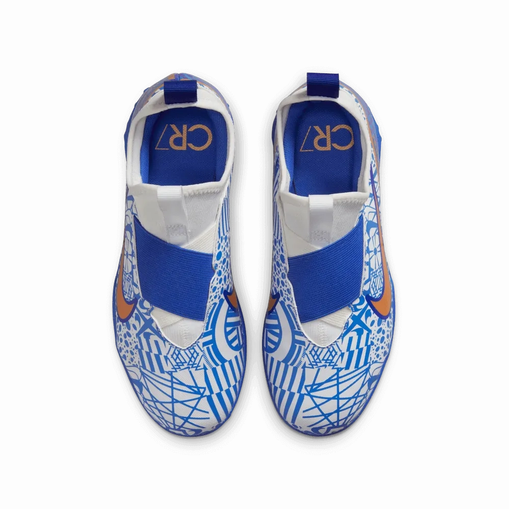 Best Nike Shoes For Casual Wear Nike JR Zoom Vapor 15 Academy CR7 Turf - White-Metallic Copper